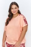 Piżama damska Taro Blossom 2925 rozmiary 2XL-3XL