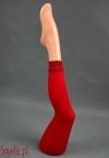 CLASSIC Gajatex legginsy z koronką długość 3/4, brązowe, szare, fuksja, turkusowe, chabrowe, białe, czerwone, zielone seledynowe