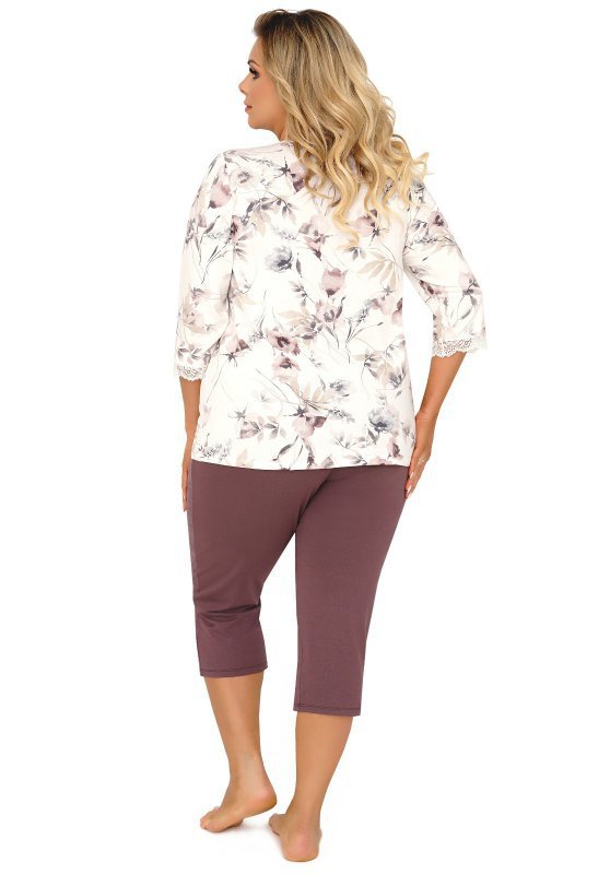 Piżama Donna Belinda Plus 3/4 3XL-6XL