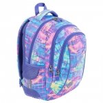 PLECAK 3-KOMOROWY STRIGHT BP-26 PASTEL SNAKE 3186