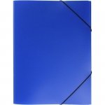 Teczka z gumką A4 NIEBIESKA