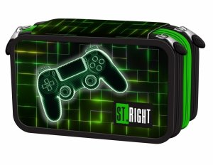PIÓRNIK POTRÓJNY Z WYPOSAŻENIEM STRIGHT NEON PAD 1776
