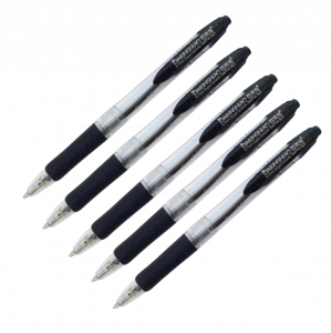 DŁUGOPIS LP1701 CZARNY 5 SZTUK