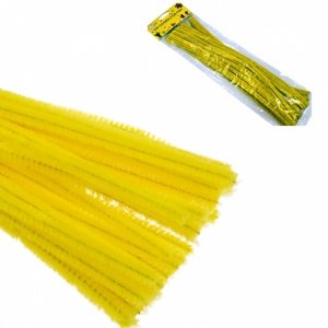 DRUCIKI DEKORACYJNE KREATYWNE 30szt ŻÓŁTE