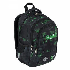 PLECAK 3 KOMOROWY GREEN GAME 1523 