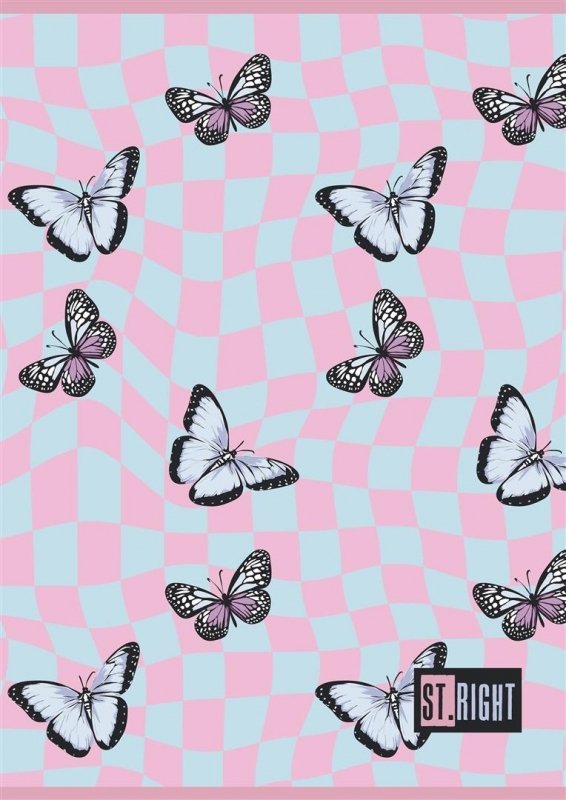   Zeszyt A4 w kratkę 32 kartki ST.RIGHT 9989 