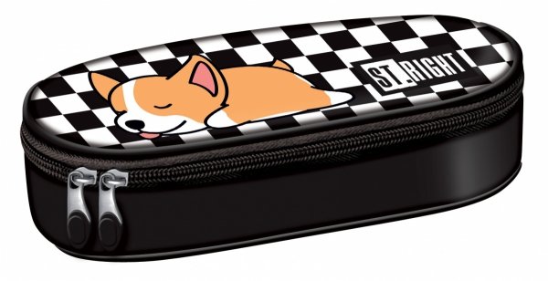 PIÓRNIK SASZETKA Z KLAPKĄ STRIGHT PC-01 SLEEPY CORGI 4366