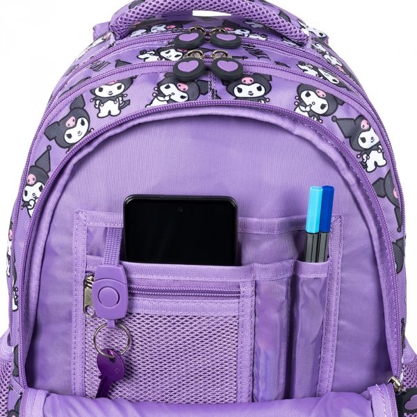 PLECAK Szkolny 4-KOMORY BPL-58 KUROMI VIOLET 3700