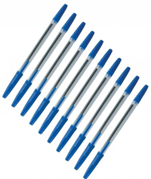 Długopis Office Products 1.0mm niebieski 10 sztuk