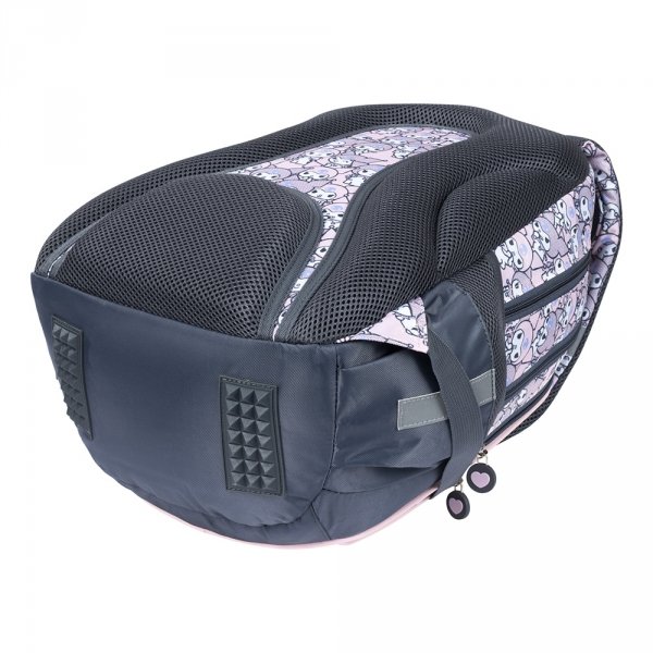 ZESTAW PLECAK 3 KOMOROWY PIÓRNIK WOREK NA OBUWIE KUROMI PINK