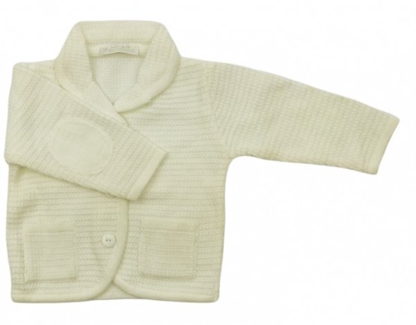 Sweterek dla chłopczyka ecru