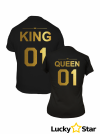 Koszulki dla Par King, Queen 01