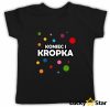 Koszulka dziecięca do przedszkola na Dzień Kropki Koniec i kropka.