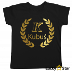 Koszulka dziecięca wianuszek + Twoje imię 