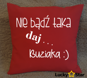 Poduszka Daj buziaka :)