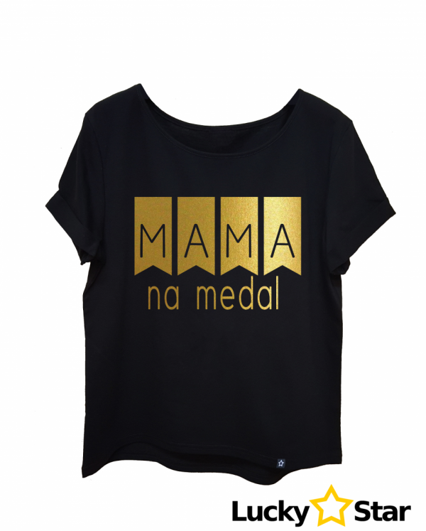 Koszulka Damska MAMA na medal
