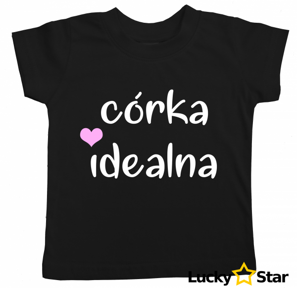 Zestaw koszulek Mama, córka idealna
