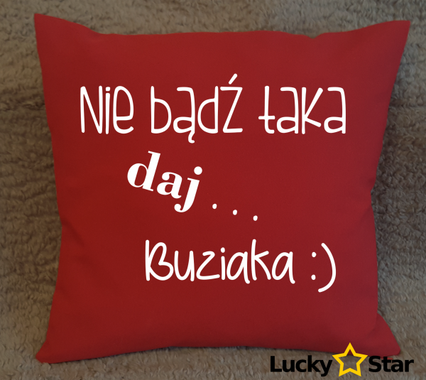 Poduszka Daj buziaka :)