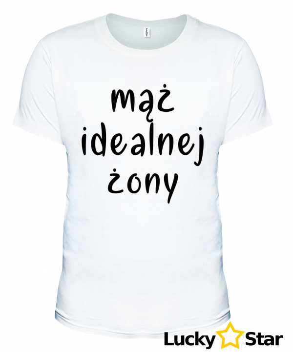 Zestaw koszulek dla par Mąż idealnej żony, Żona idealna