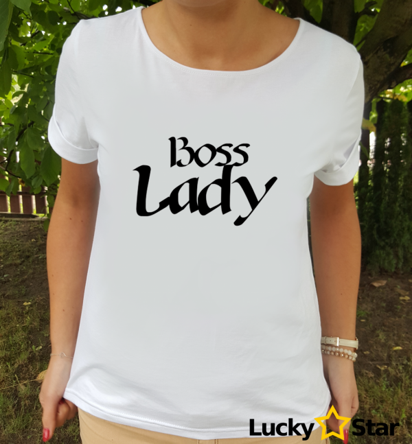 Koszulka Damska oversize Boss Lady