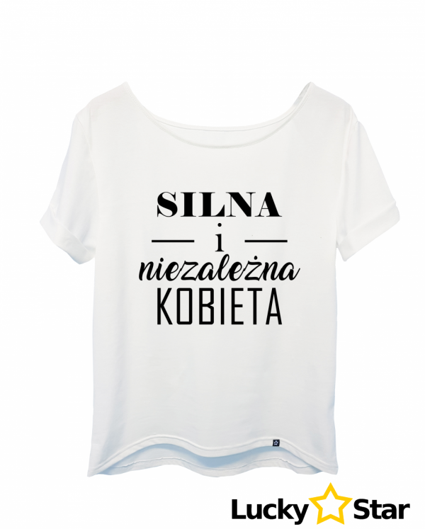 Koszulka Damska Niezależna Kobieta