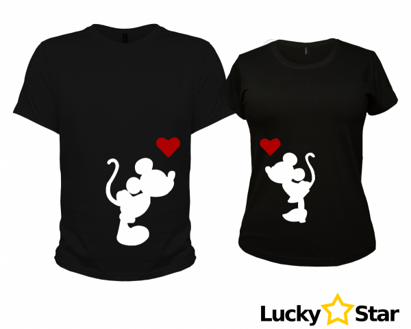 7563 Zestaw koszulek dla par Love