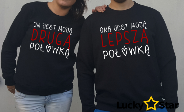Bluzy dla par Druga i Lepsza połówka
