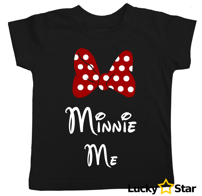 Koszulki dla mamy i córki Minnie &amp; Minnie Me