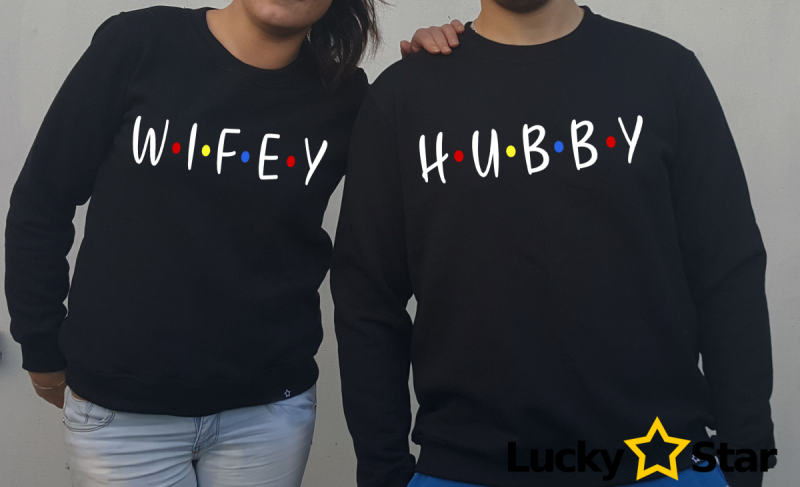 Bluzy dla Par Hubby, Wifey