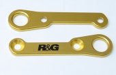 Uchwyty Na Pasy Transportowe RG Racing Yamaha Yzf-R25, Yzf-R3 Gold 