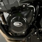 Osłona Silnika RG Racing Kawasaki Z750 04-/Z750R, Lewa Strona Osłona Generatora Black 