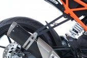 Mocowanie Wydechu + Zaślepka Podnóżka RG Racing Ktm 125 Duke (17-) Black 