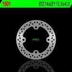 NG1501X TARCZA HAMULCOWA CAN-AM COMMANDER 800/1000 '11-'14, MAVERICK 1000 '13-'14 (241X115,5X4) (4X11,5MM) 