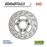 NG440 TARCZA HAMULCOWA BETA 50 (240x72x3,5) 