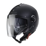 CABERG KASK JET Z BLENDĄ RIVIERA V4X CZARNY MAT 