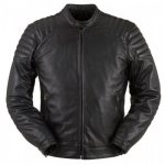 FURYGAN KURTKA MOTOCYKLOWA SKÓRZANA RUSSEL BLACK 