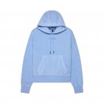 FOX BLUZA Z KAPTUREM LADY WORDMARK OVERSIZED BLUE 