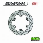 NG TARCZA HAMULCA TYŁ KAWASAKI KLR 650 NG091 