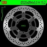 NG1283 TARCZA HAMULCOWA HONDA CBR 1000 RR '08-'16 (320X94X5) (6X6,5MM) 