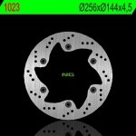 NG1023 TARCZA HAMULCOWA HONDA SH 300 06-17, NSE 50 96-01 (256X144Z4,50)(6X105<br />MM) 