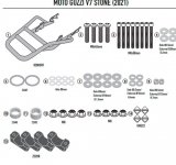 GIVI STELAŻ SAKW BOCZNYCH SERII REMOVE-X MOTO GUZZ 