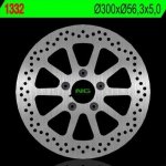 NG1332 TARCZA HAMULCOWA HARLEY DAVIDSON V-ROD 1130/1250 '06-'15 (300X56,3X5) (5X10,5MM) 