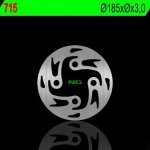 NG715 TARCZA HAMULCOWA GAS GAS TXT 125/200/250/280/300/<br />350 (185x-x3) 