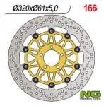 NG TARCZA HAMULCA PRZÓD KAWASAKI ZX/ZZR/VN NG166 