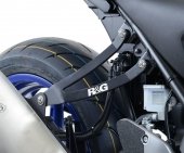 Mocowanie Wydechu + Zaślepka Podnóżka RG Racing Suzuki Sv650 16- Black 