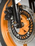 Slidery Przedniego Zawieszenia RG Racing Honda Cbr125R 11 Black 