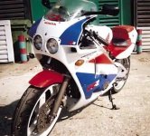 Crashpady Classic RG Racing Honda Cbr400 Tri Arm Black 