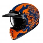 HJC KASK INTEGRACYJNY V60 FLAME BLACK/RED 