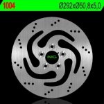 NG1004 TARCZA HAMULCOWA HARLEY-DAVIDSON 883/1200/1340/1450 (292X50,5X5) (5X10,5MM) 