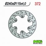 NG TARCZA HAMULCA TYŁ YAMAHA YZ125/250 